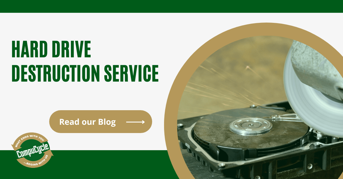 Hard Drive Destruction Service Near Me CompuCycle