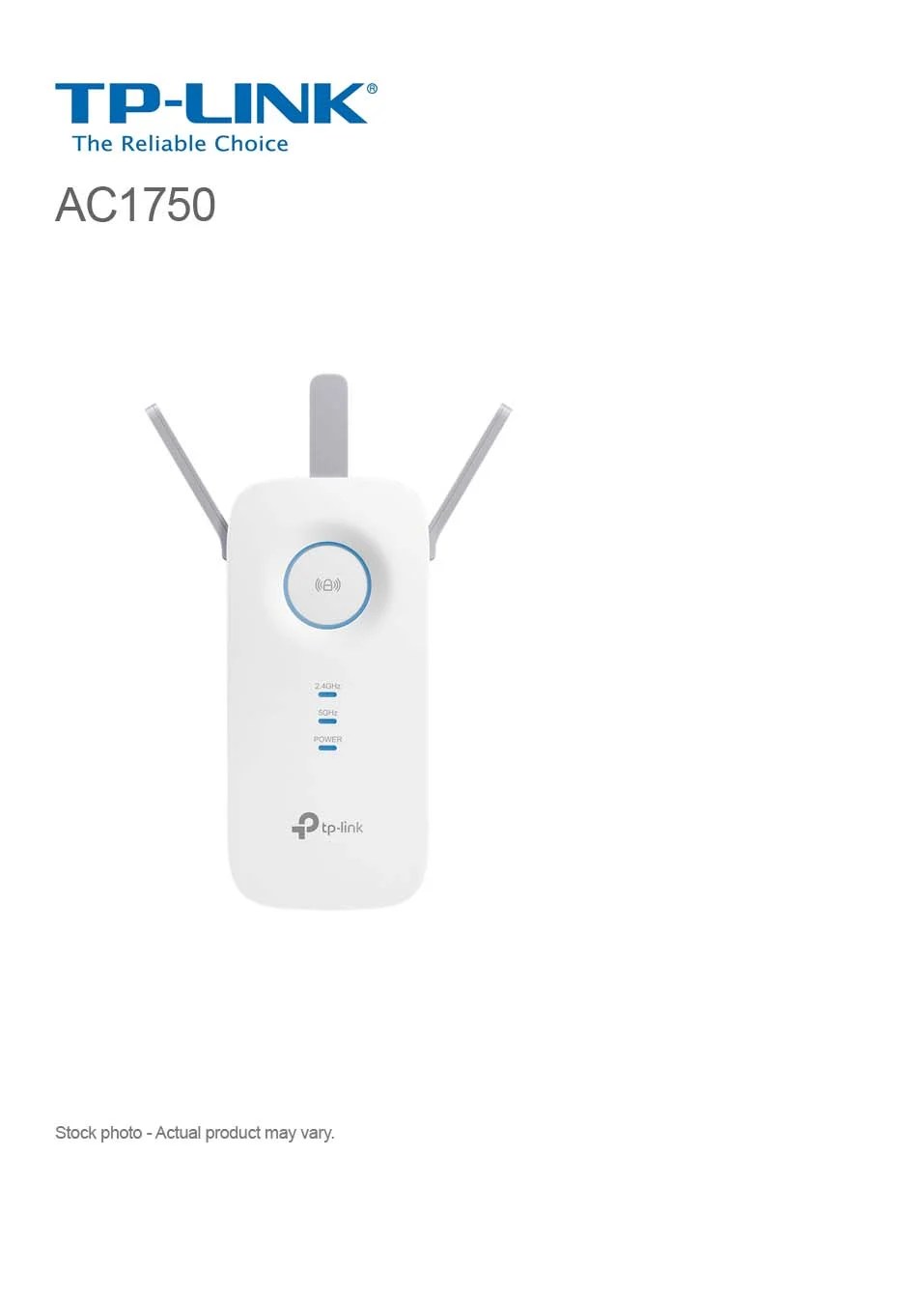 TP-Link Wireless AC1750 Wi-Fi 5 Range Extender