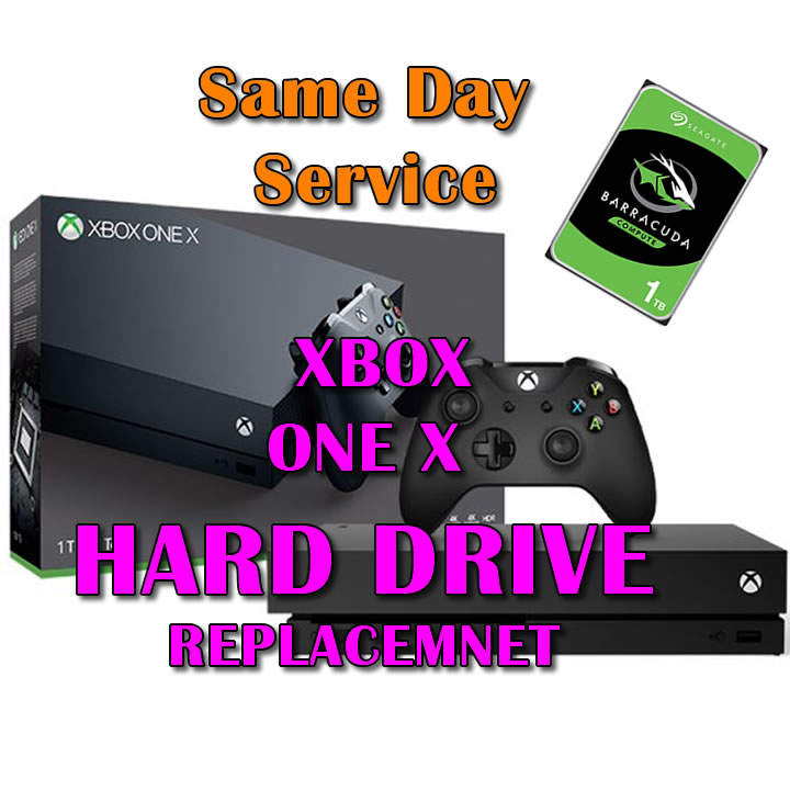 Xbox One X Hard Drive Replacement Service Bronx, NY Computer