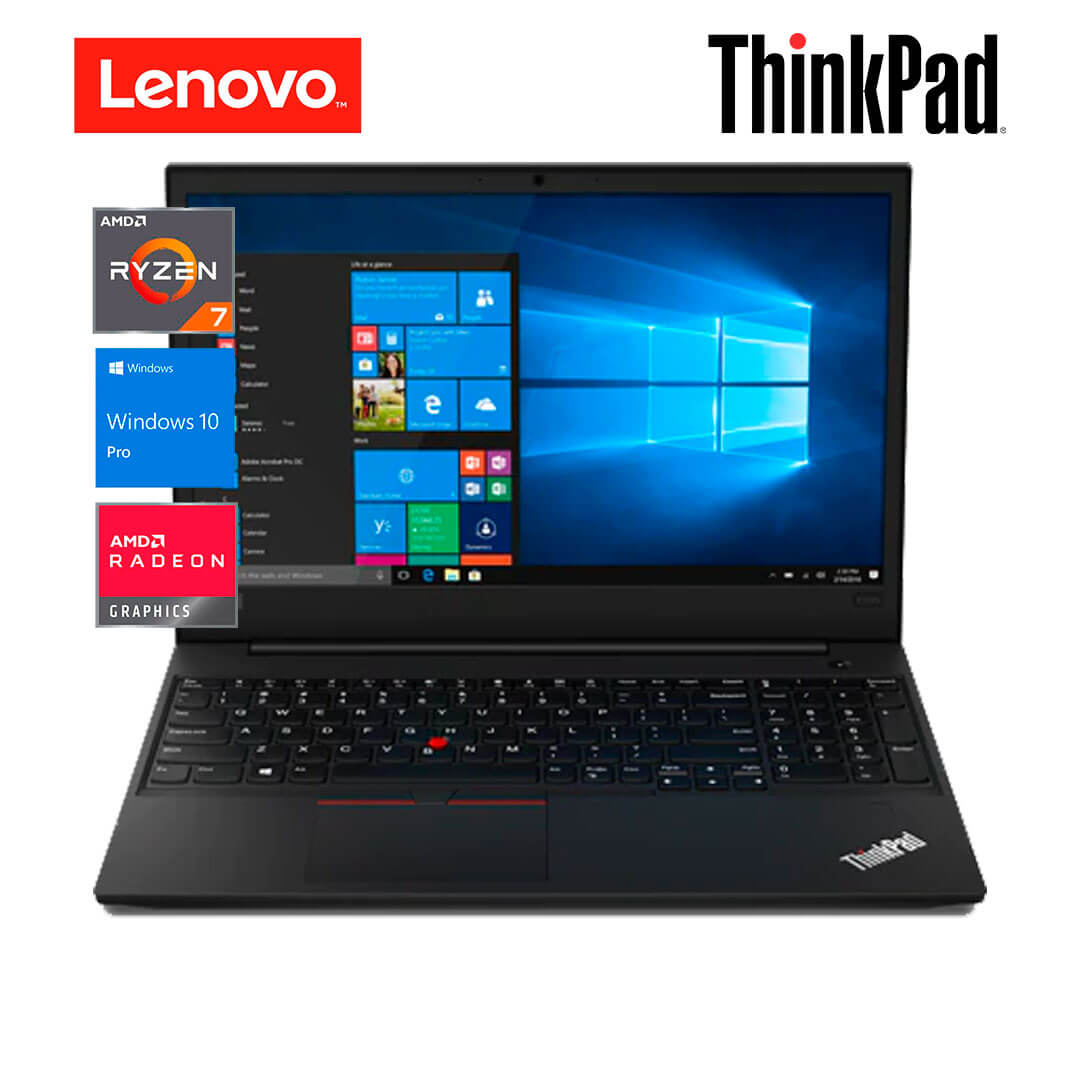 LAPTOP LENOVO THINKPAD E595 15.6", PROCESADOR AMD RYZEN 73700U, 512GB