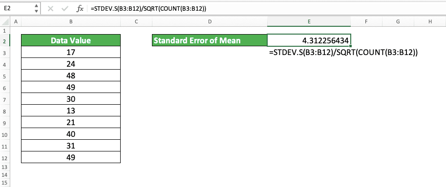 How to Calculate Standard Deviation in Excel by Using Its Excel Formulas &  Functions - Compute Expert