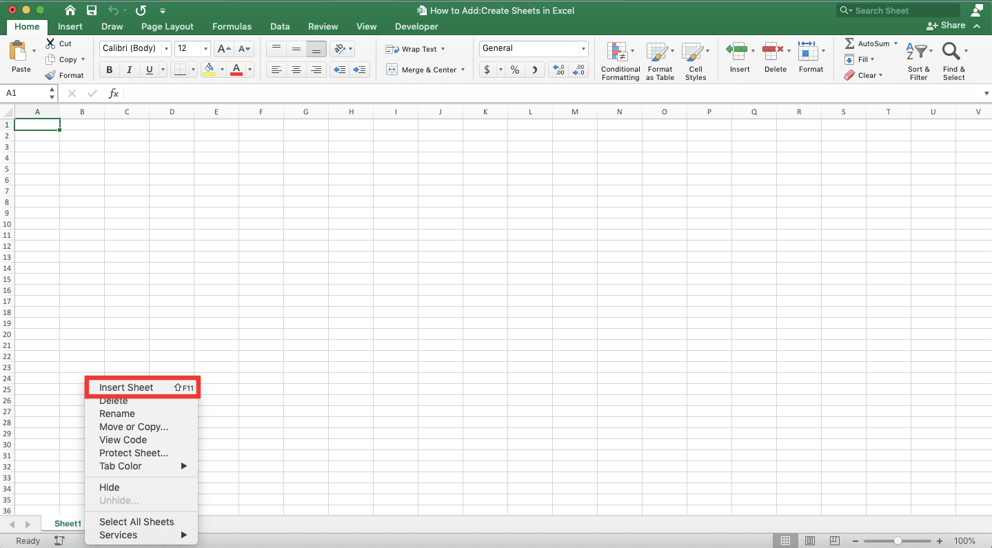 How to Add/Create Sheets in Excel Compute Expert