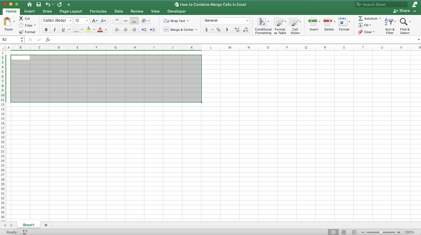 How to Combine/Merge Cells in Excel Compute Expert