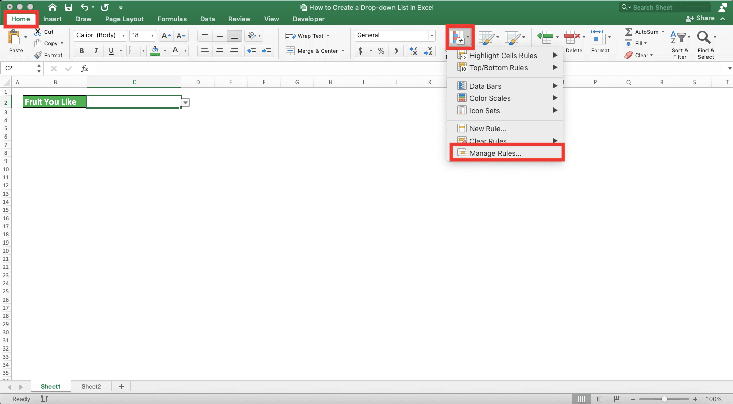 How to Create a Dropdown List in Excel Compute Expert