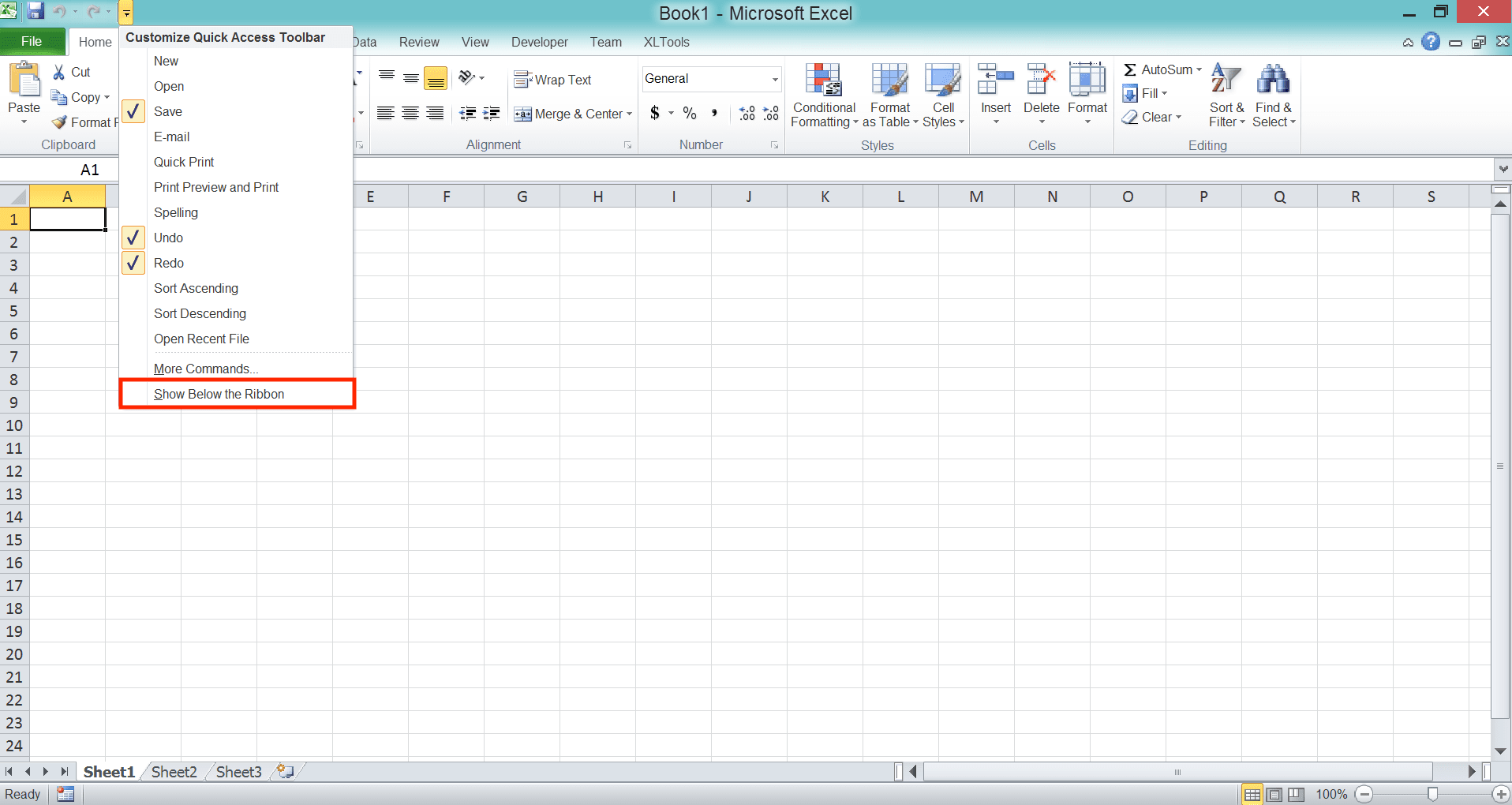 Excel Quick Access Toolbar; Meaning, Purpose, and How to Use It