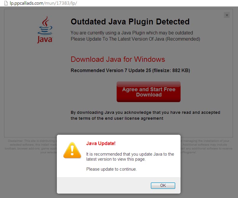 Don’t Click on the Fake Java Updater CanadaRAM Memory and Computer Q&A