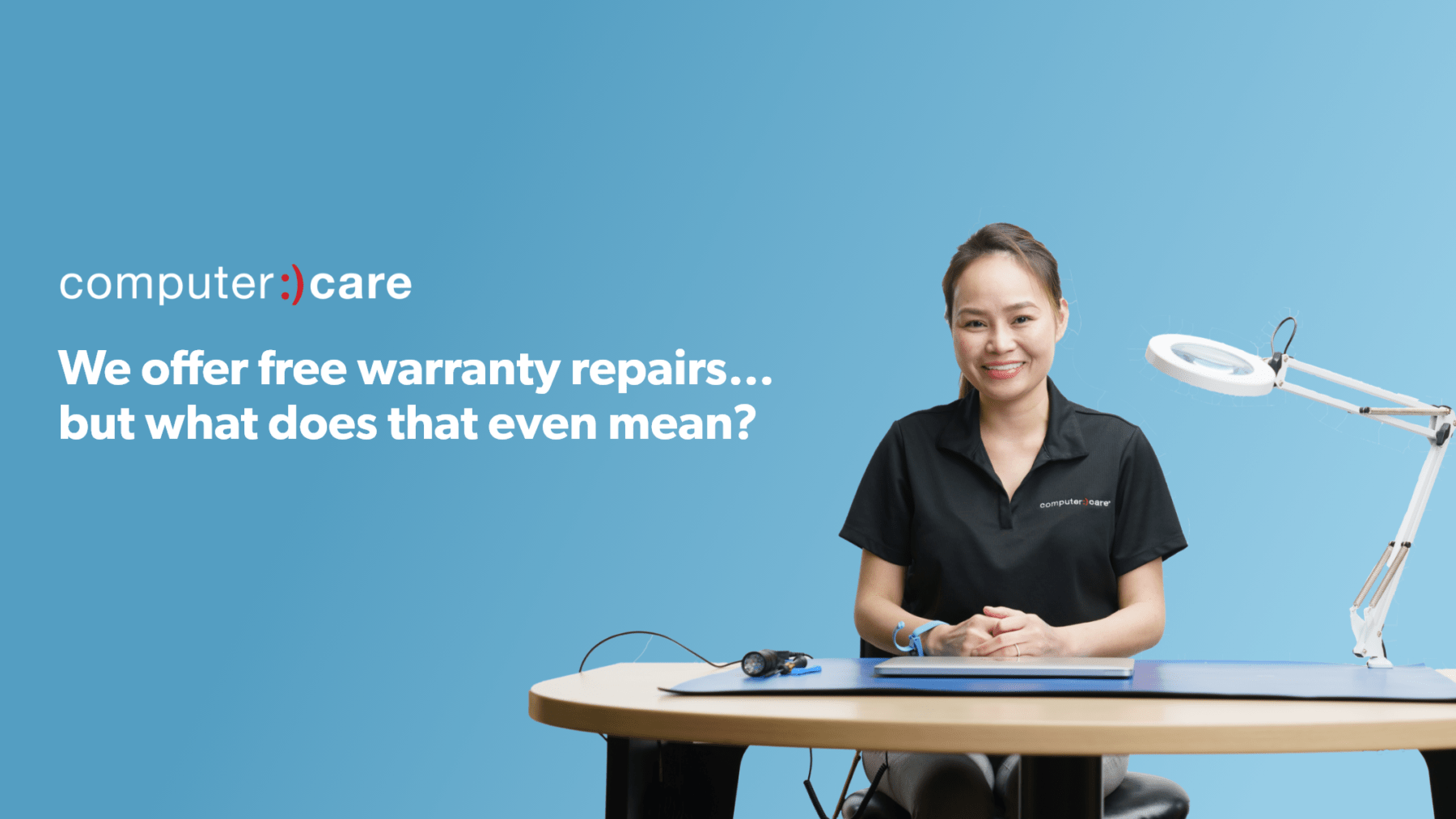 We offer free warranty repairs…but what does that even mean? ComputerCare