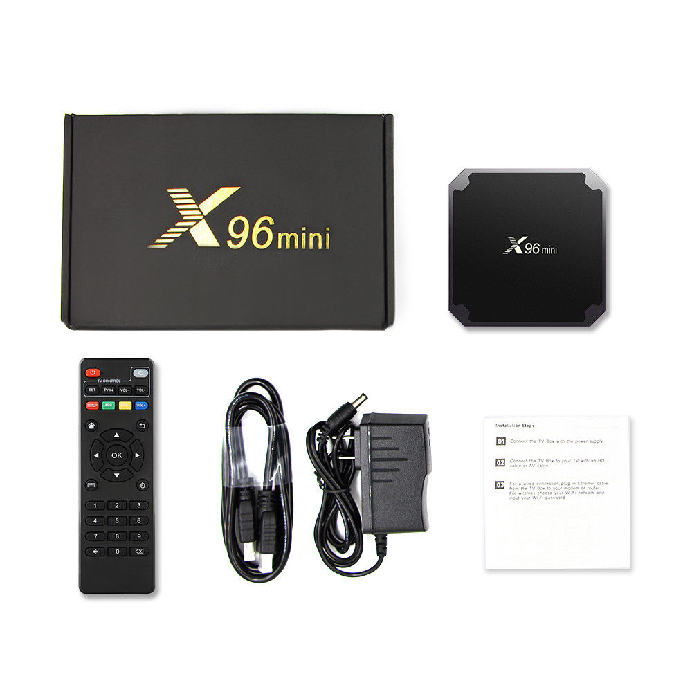 X96 Mini Smart Android TV Box 4K 2GB RAM,16GB Memory, Android 9.0