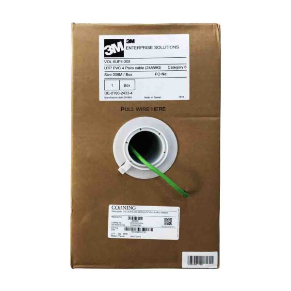 3M / Corning CAT6 Cable Roll (1000ft) 305 Meter Computer Choice