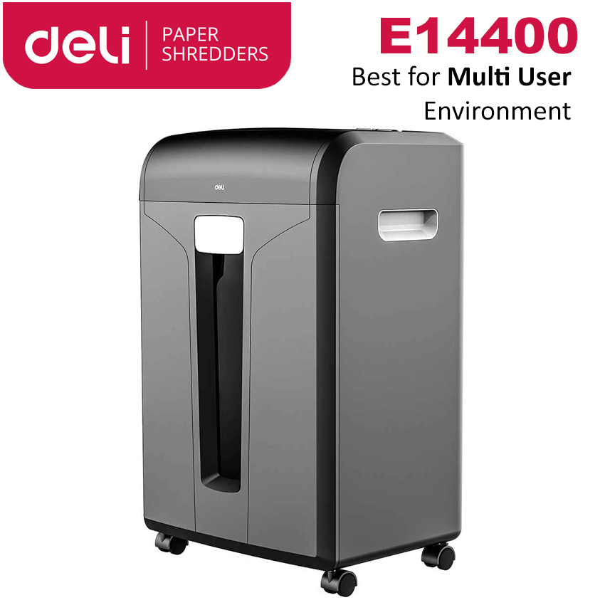 Deli E14400 Paper Shredder Best for Multi User Environment Computer