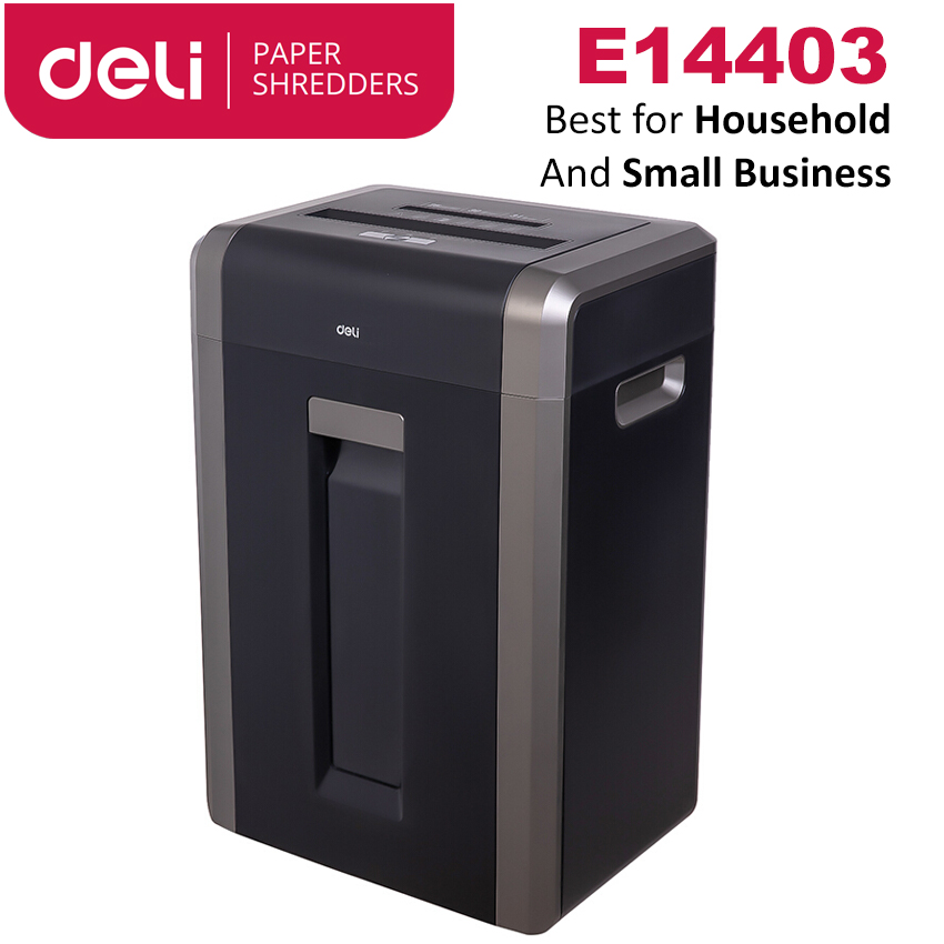 Deli E14403 Paper Shredder Best for Household & Small Business