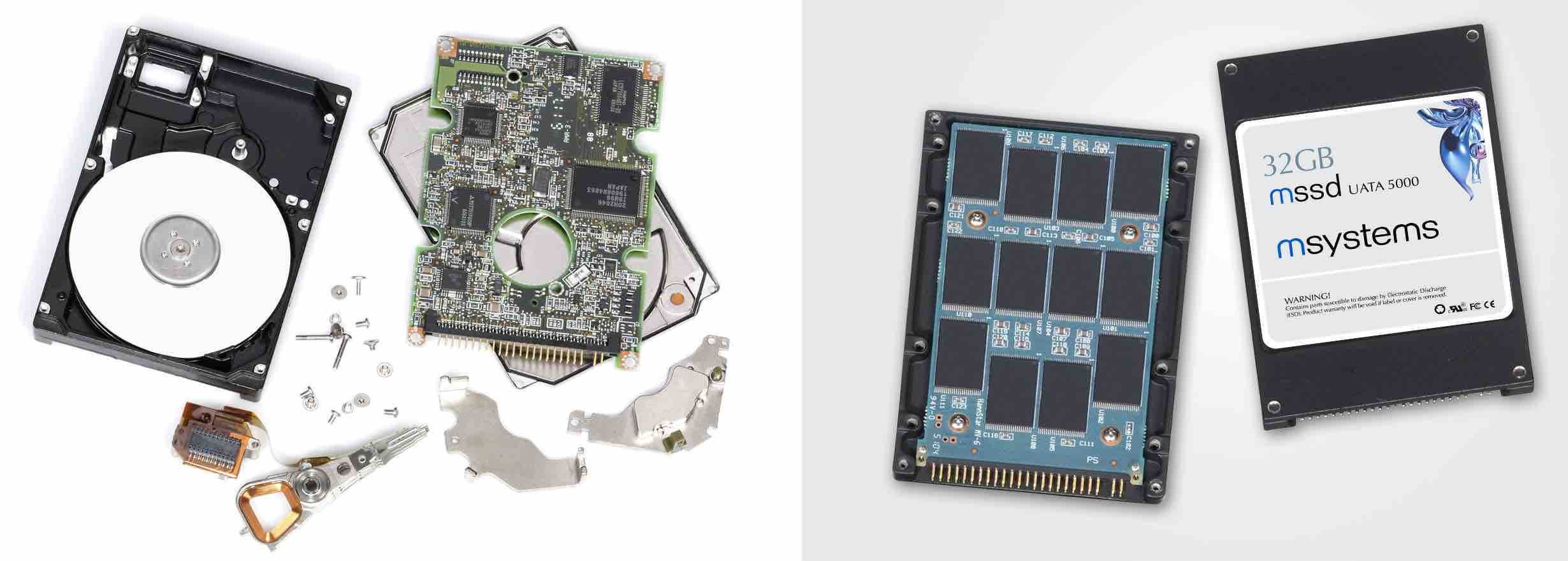 Hard Disk Drive vs Solid State Drive What’s the Difference?