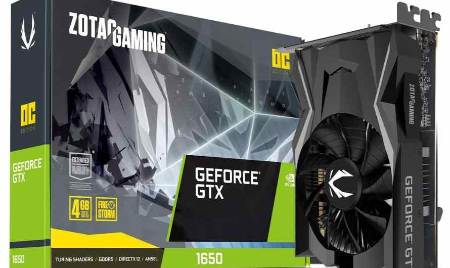 Best Graphics Card Under Rs 15000 Massive GeForce GTX 1650