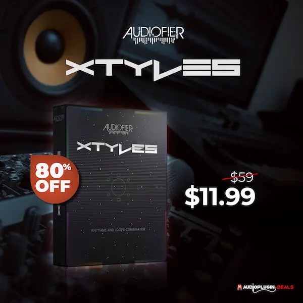 楽曲に生命と興奮を注入することができる機能を搭載したループサウンライブラリ、Audiofier「XTYLES」が80
