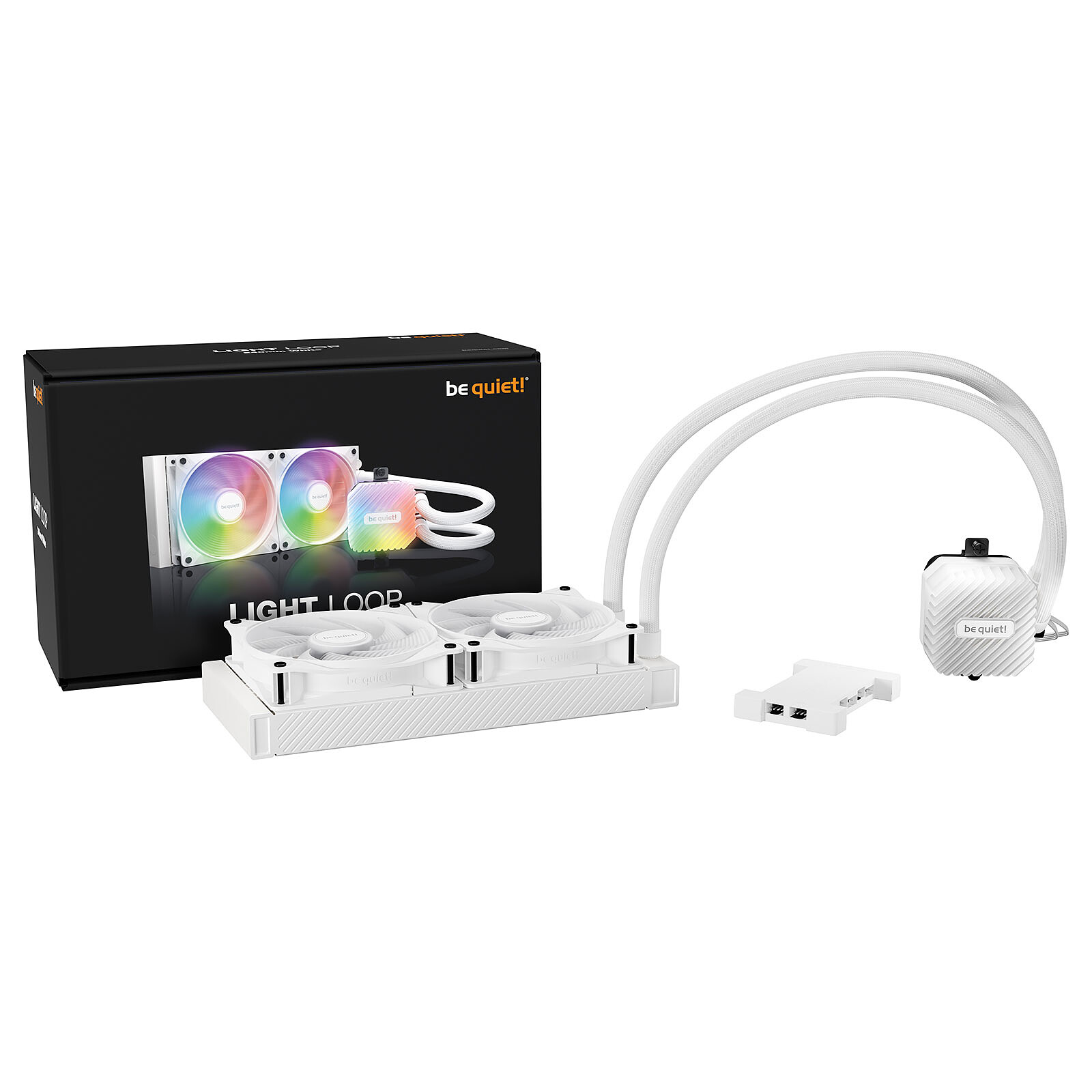 LIQUID COOLER BE QUIET! LIGHT LOOP 240MM ARGB WHITE Computer PRO
