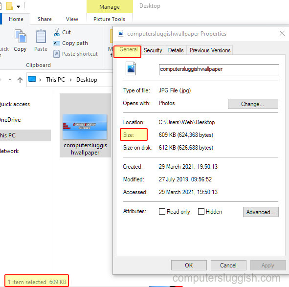 Fastest Way To Reduce Image File Size In Windows 10 ComputerSluggish