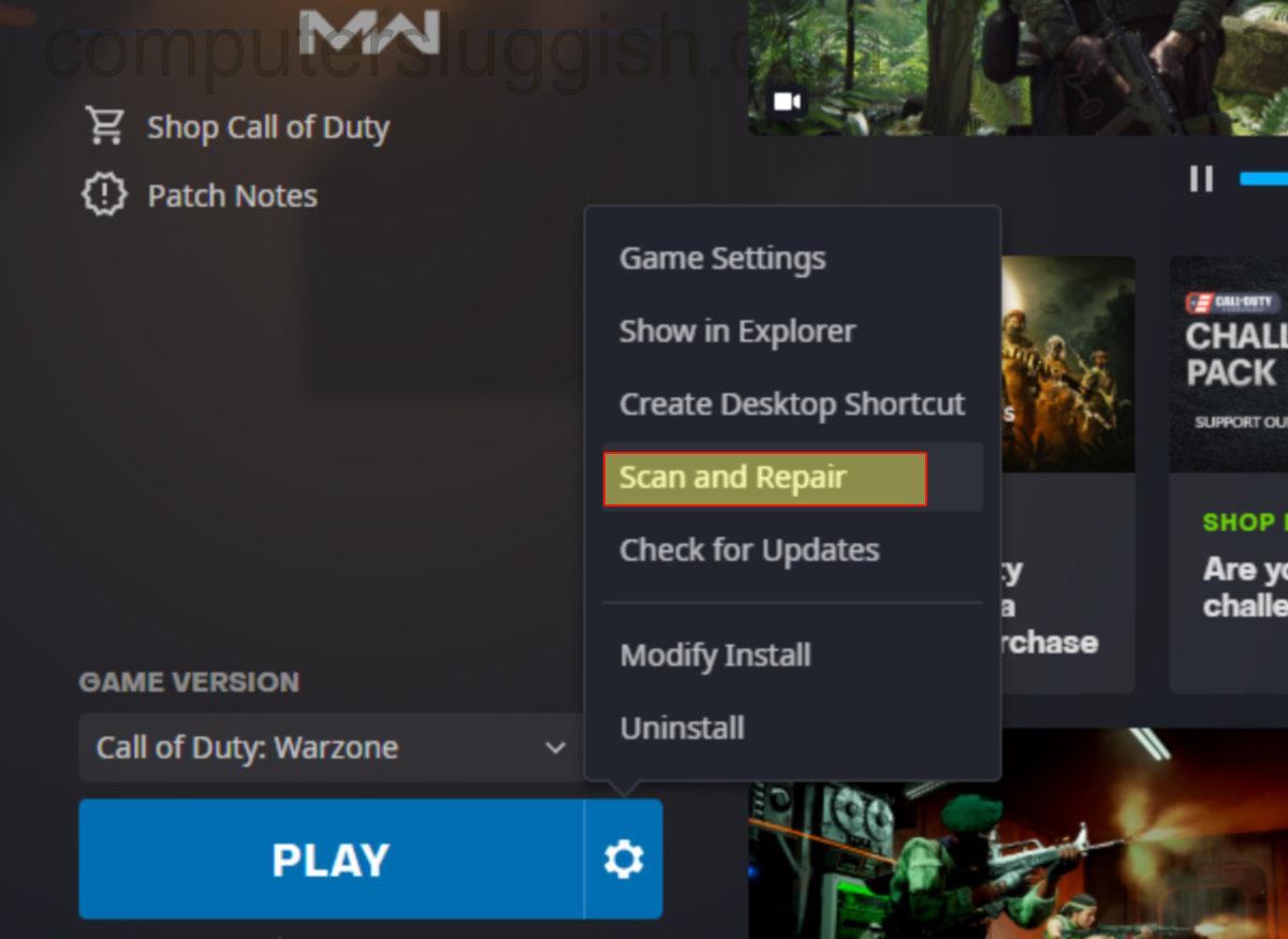 How To Fix COD Warzone Sign In Error BLZBNTBGS7FFFFF01 On PC ComputerSluggish