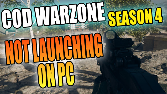 Call Of Duty Warzone Season 4 Not Launching On PC ComputerSluggish