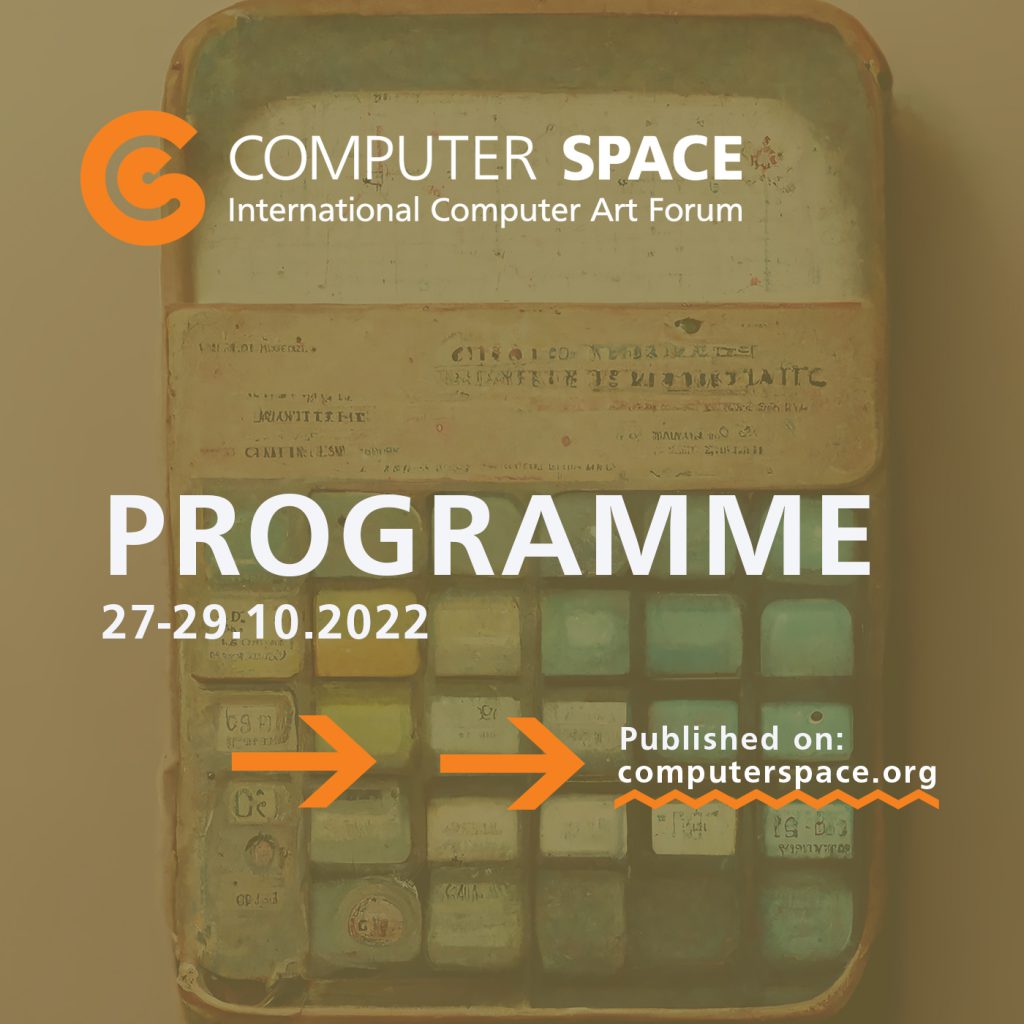 Computer Space 2022 Programme ComputerSpace