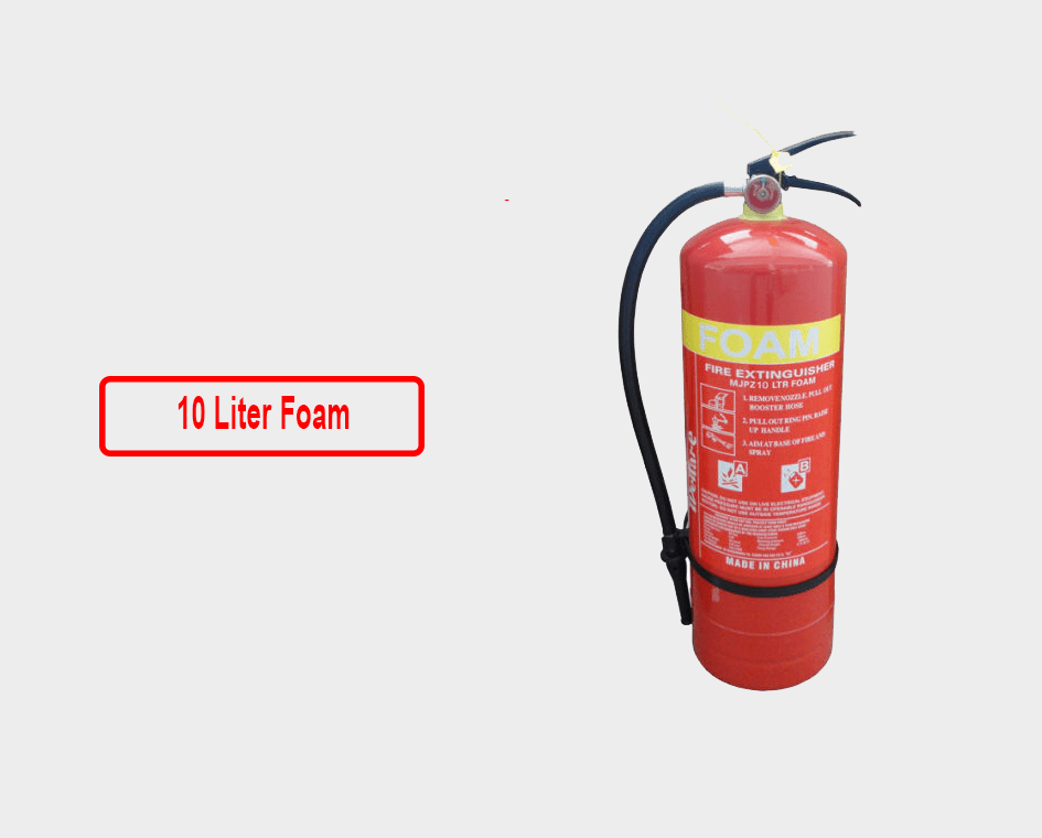 10 Ltr Foam Fire Extinguisher Suitable for Flammable Liquids