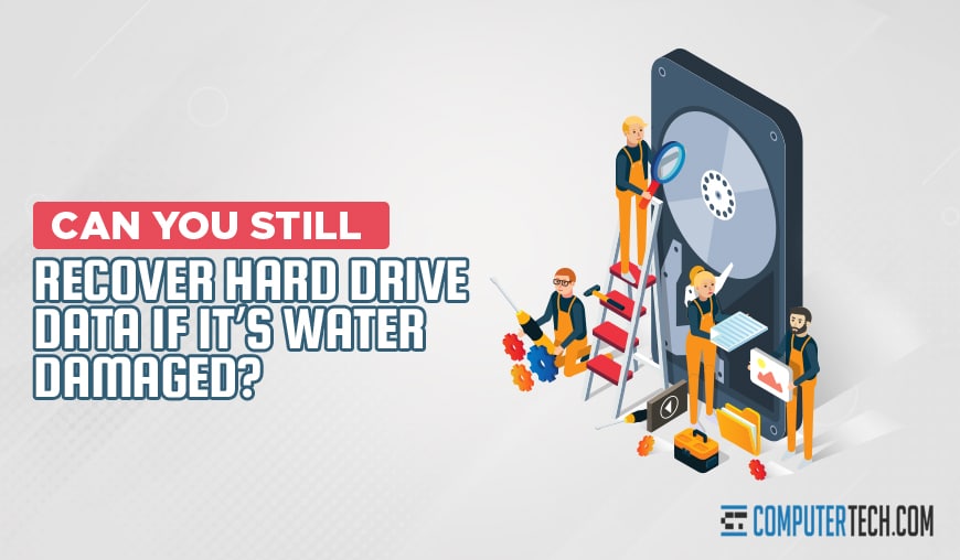 Can You Still Recover Hard Drive Data if It’s Water Damaged?