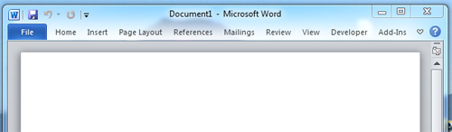 How to get back the MS Word ribbon computer tip Computer repair