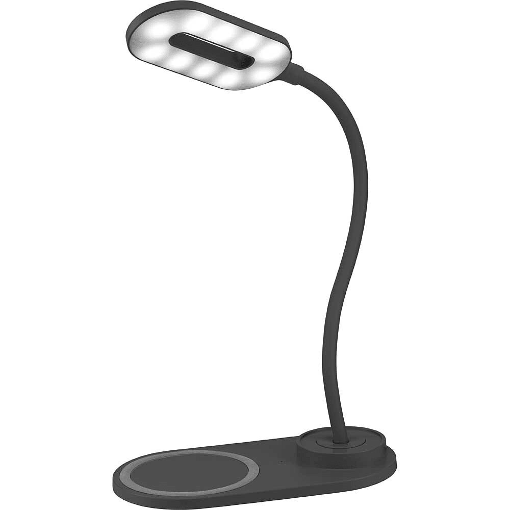 Chargeworx LED Lamp w/Wireless Charging Computer World St. Lucia Ltd.