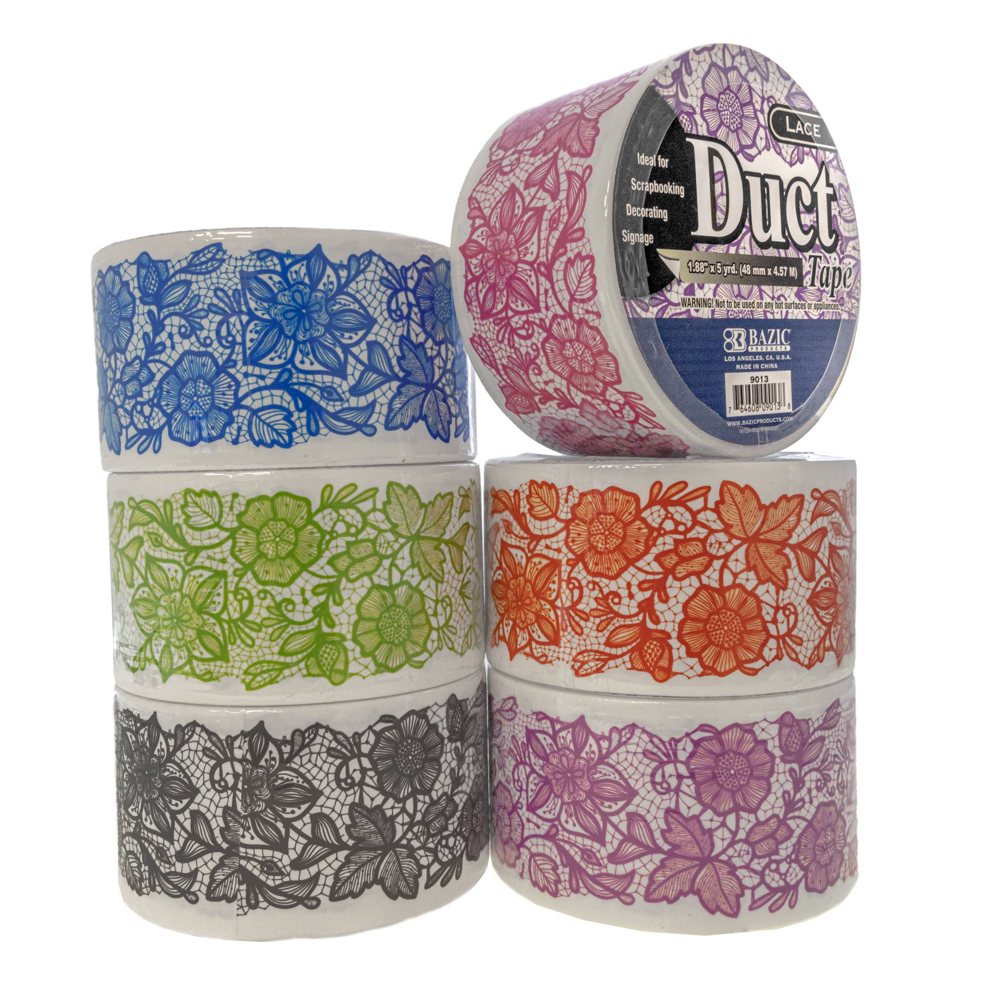 Bazic Lace Duct Tape Decorative and Unique Adhesive Tape for Crafts