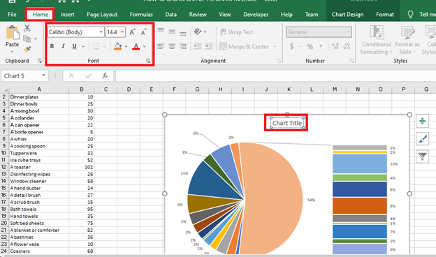 How to Create Bar of Pie Chart in Excel - Computing.net