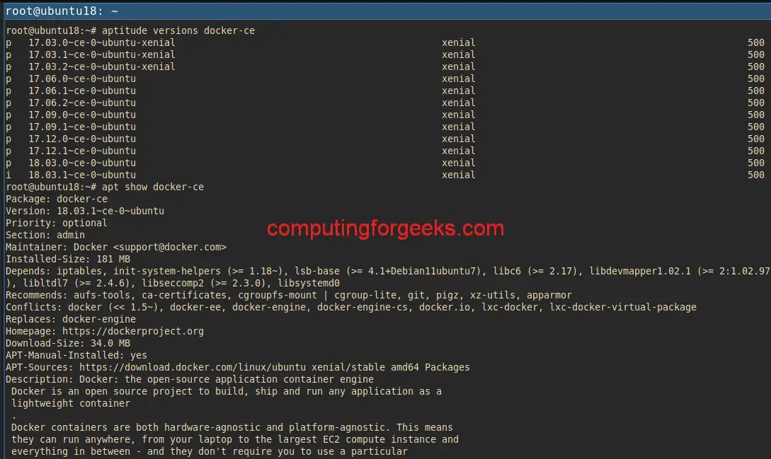 How to Check version of Installed Package on Ubuntu and Debian