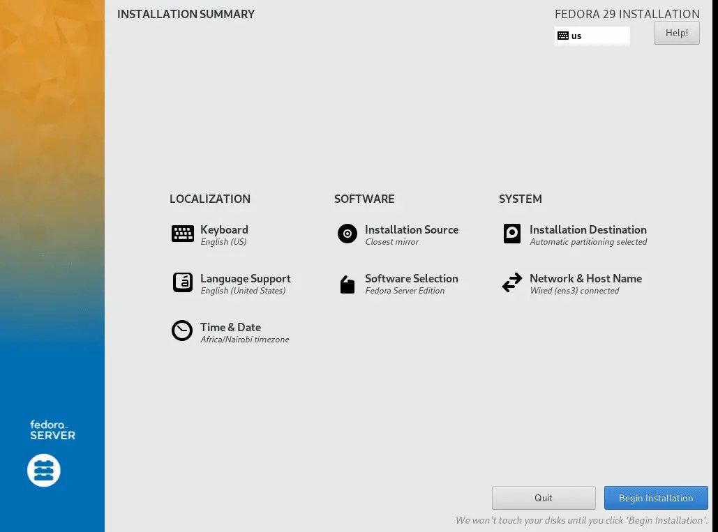 How To Install Fedora on Physical Server / VirtualBox & Vagrant