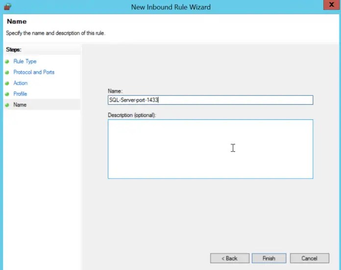 How To open a port in Windows Server Firewall