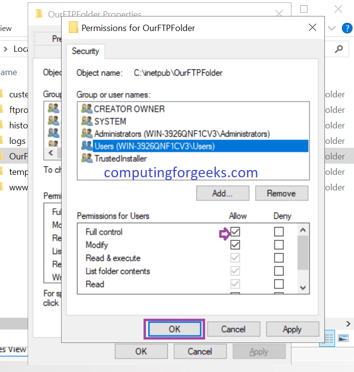 How To add FTP Site on Windows Server 2019