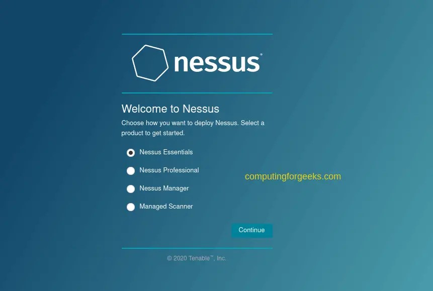Install Nessus vulnerability Scanner on Kali Linux 2021.x