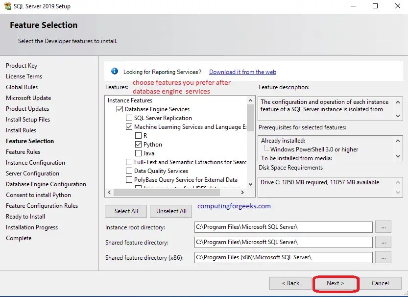 Install SQL Server 2019 Developer Edition on Windows Server 2019