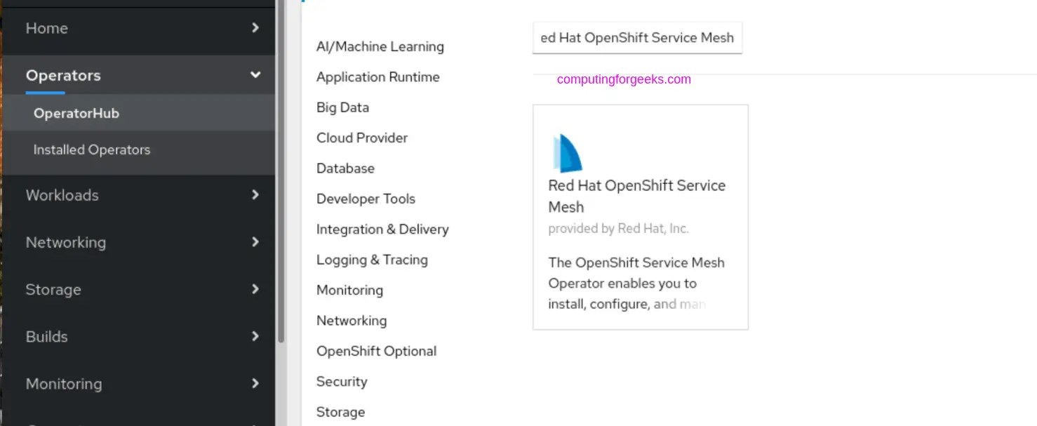 How To Install Istio Service Mesh on OpenShift 4.x