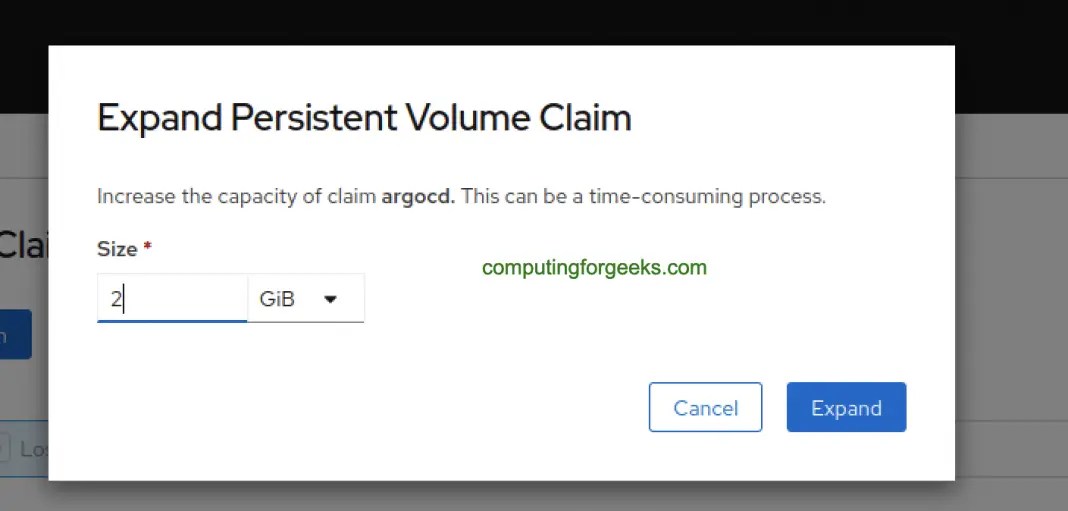How To Expand PVC in OpenShift with OCS Storage