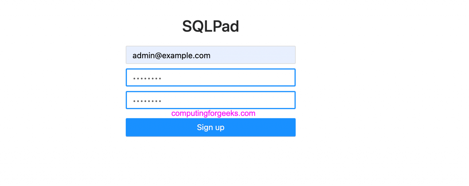 How To Manage MySQL / PostgreSQL / SQL Server using SQLPad Editor