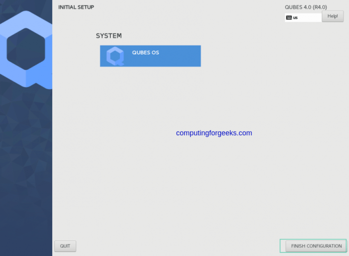 Install Qubes OS Step by Step With Screenshots