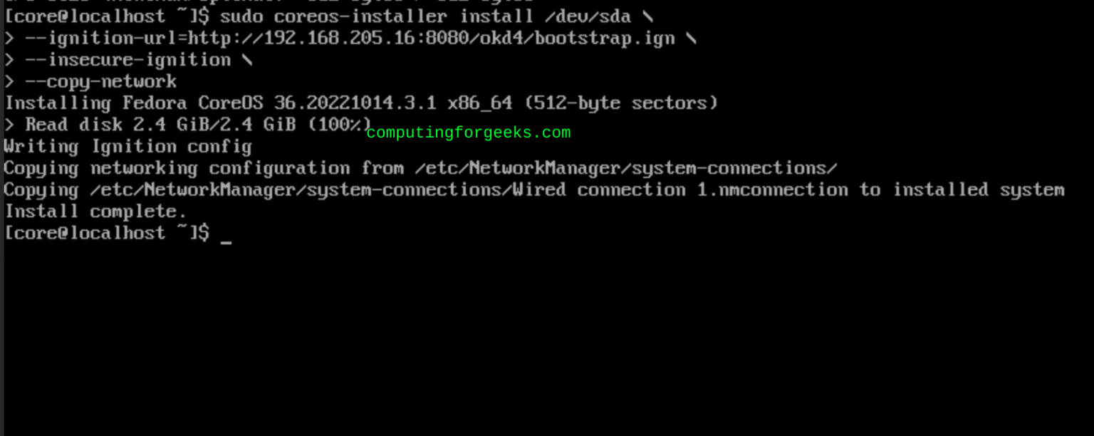 How To Deploy MultiNode OKD 4 Cluster using Fedora CoreOS