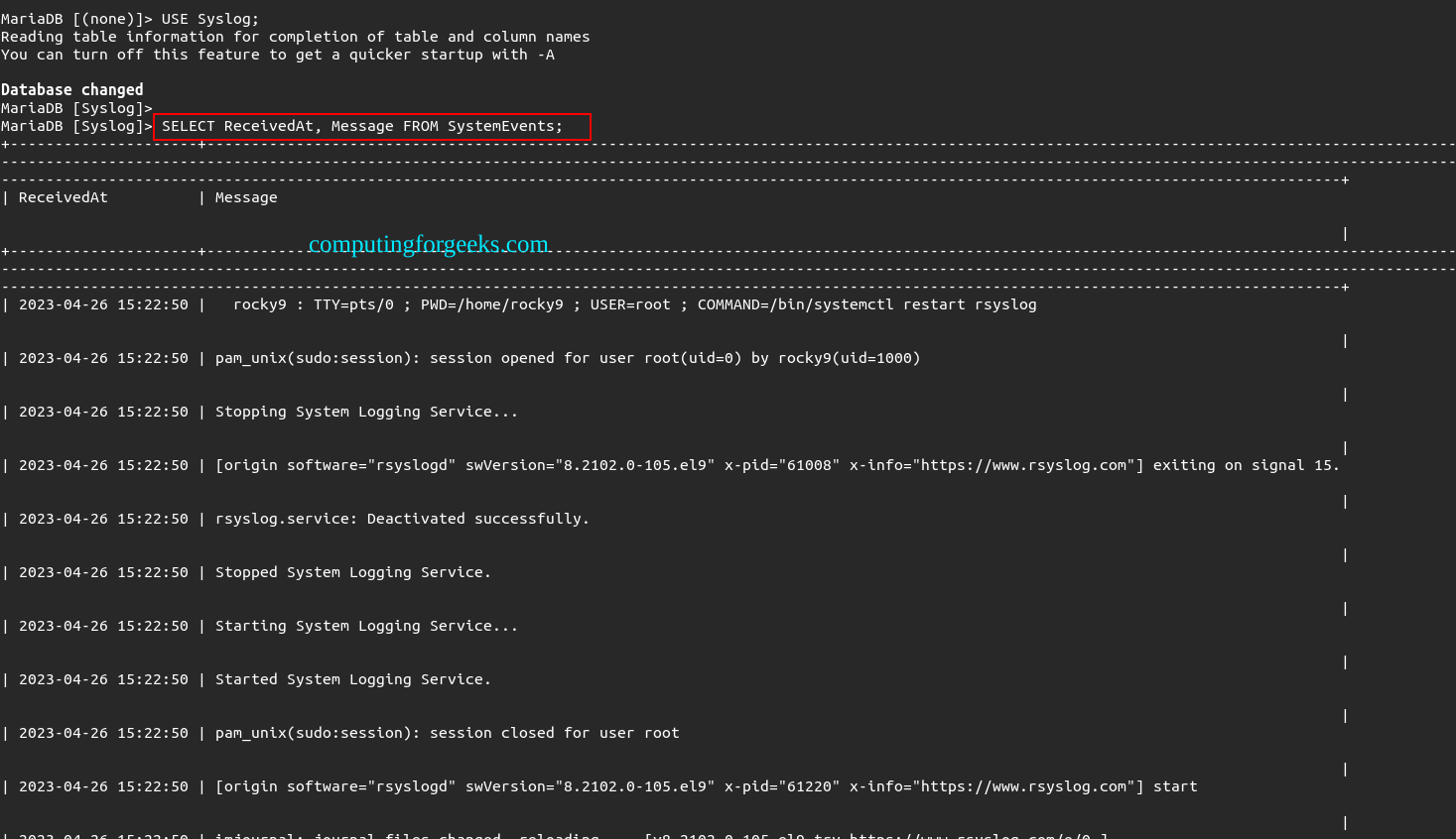 Perform Proper Rsyslog Logs Rotation using logrotate
