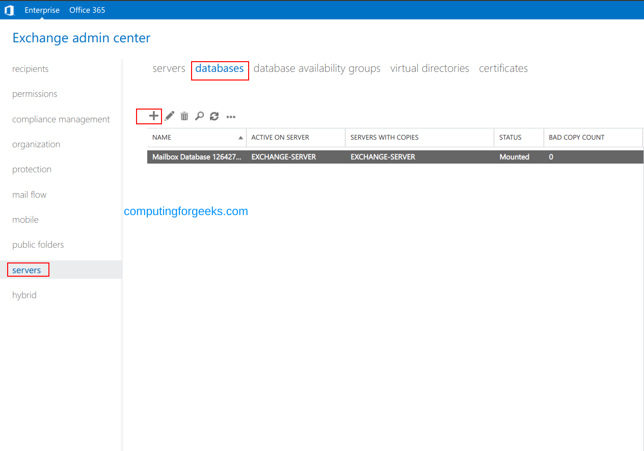 Configure Mailbox Quotas and Archives on Exchange Server 2019