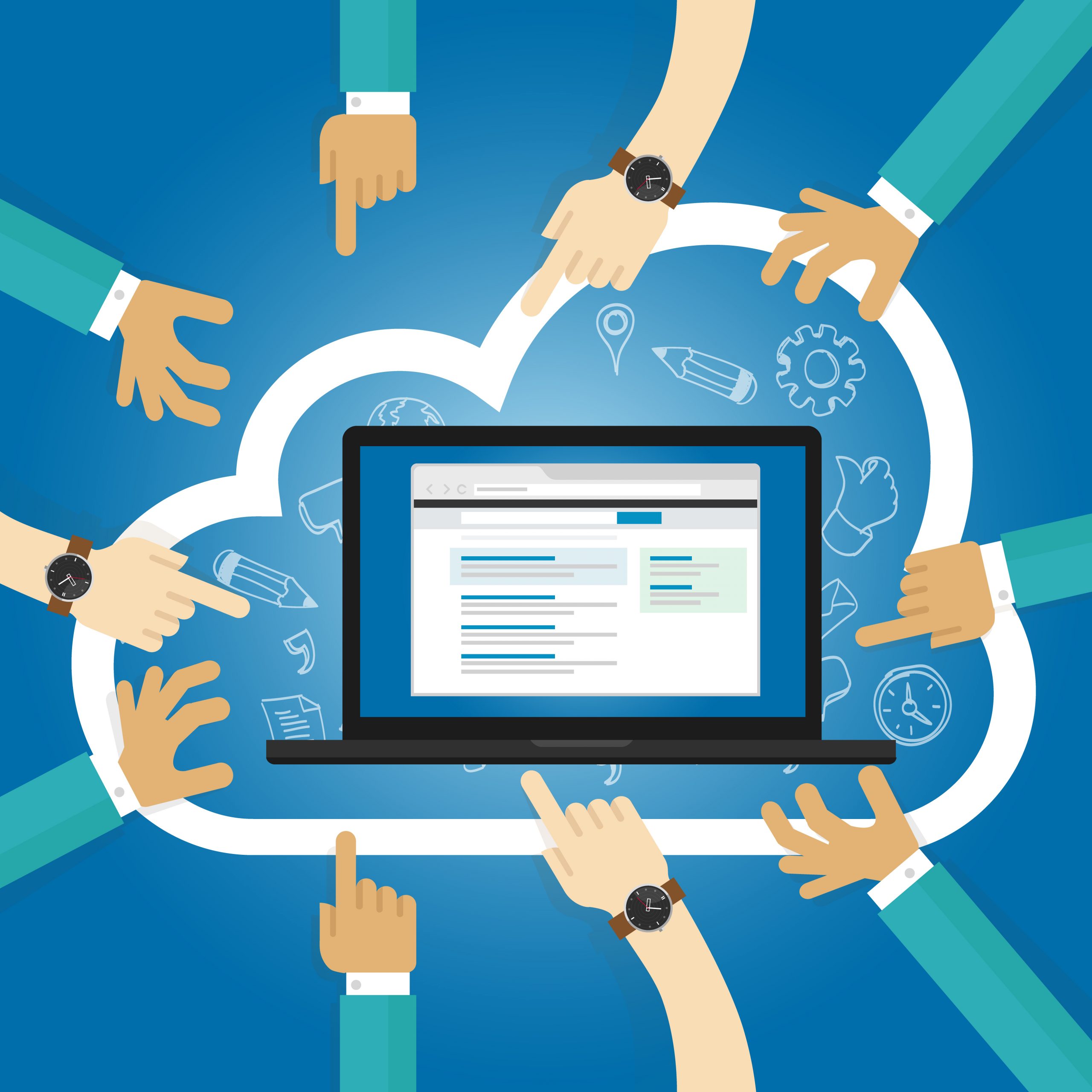 What Is The Difference Between SaaS And Cloud Computing? Cloud