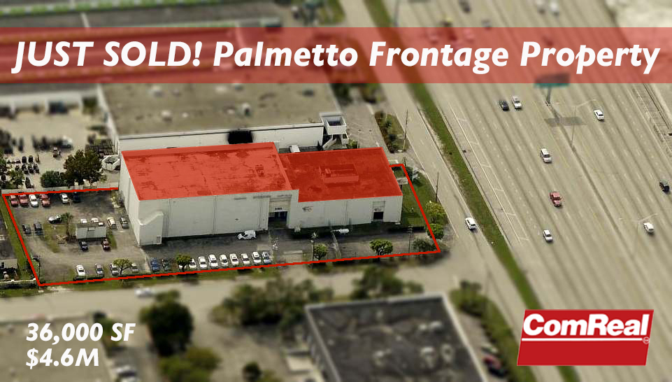 Sold! 36,000SF Building Fronting Palmetto Expressway ComReal