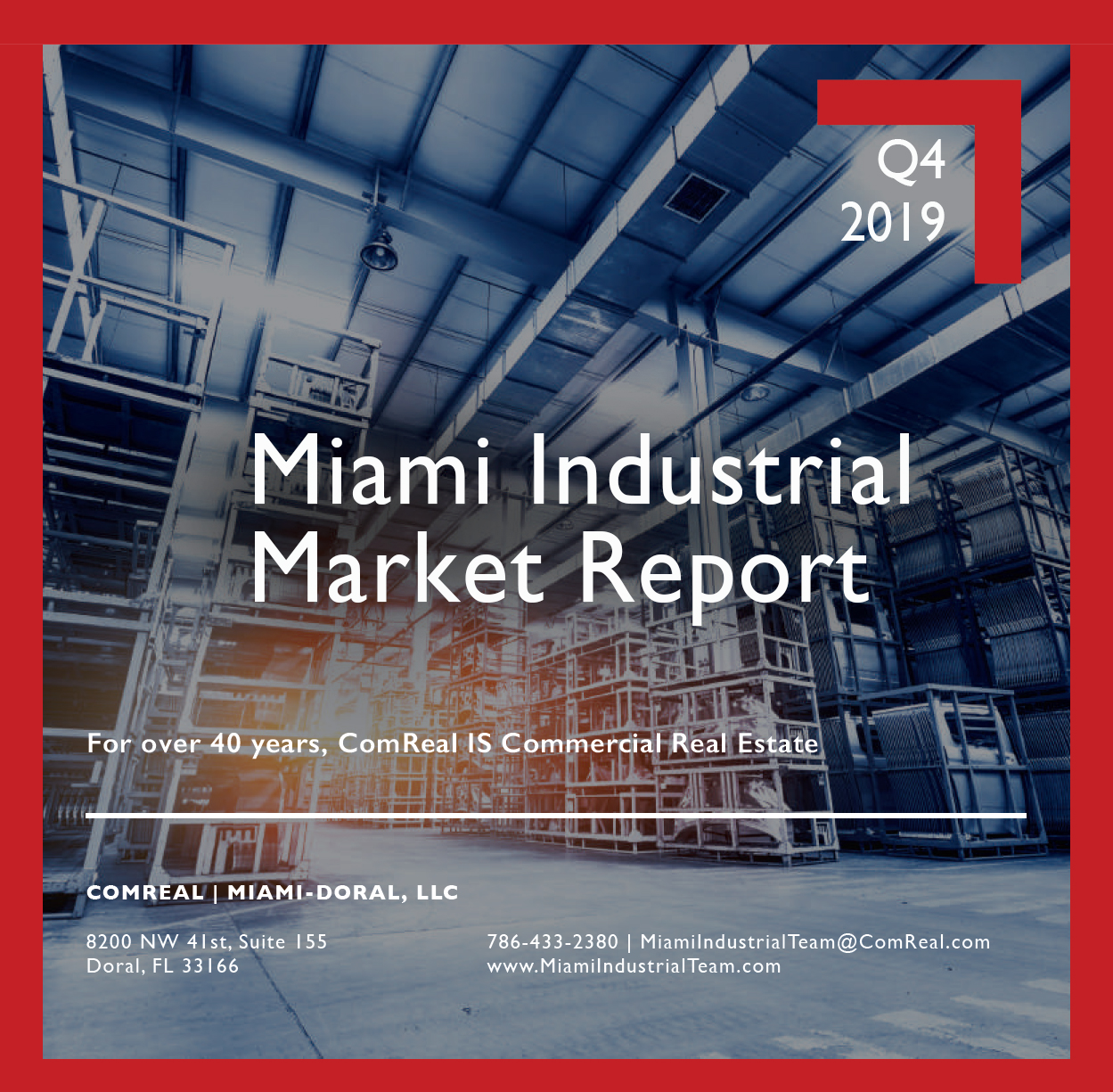 Q4 Market Report Industrial ComReal Commercial Real Estate