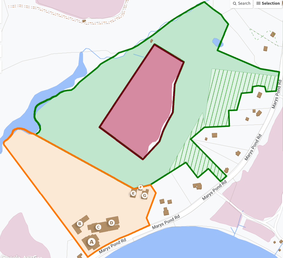 53 Acres of Land for Sale in Rochester, MA Cranberry Bog Warehouses