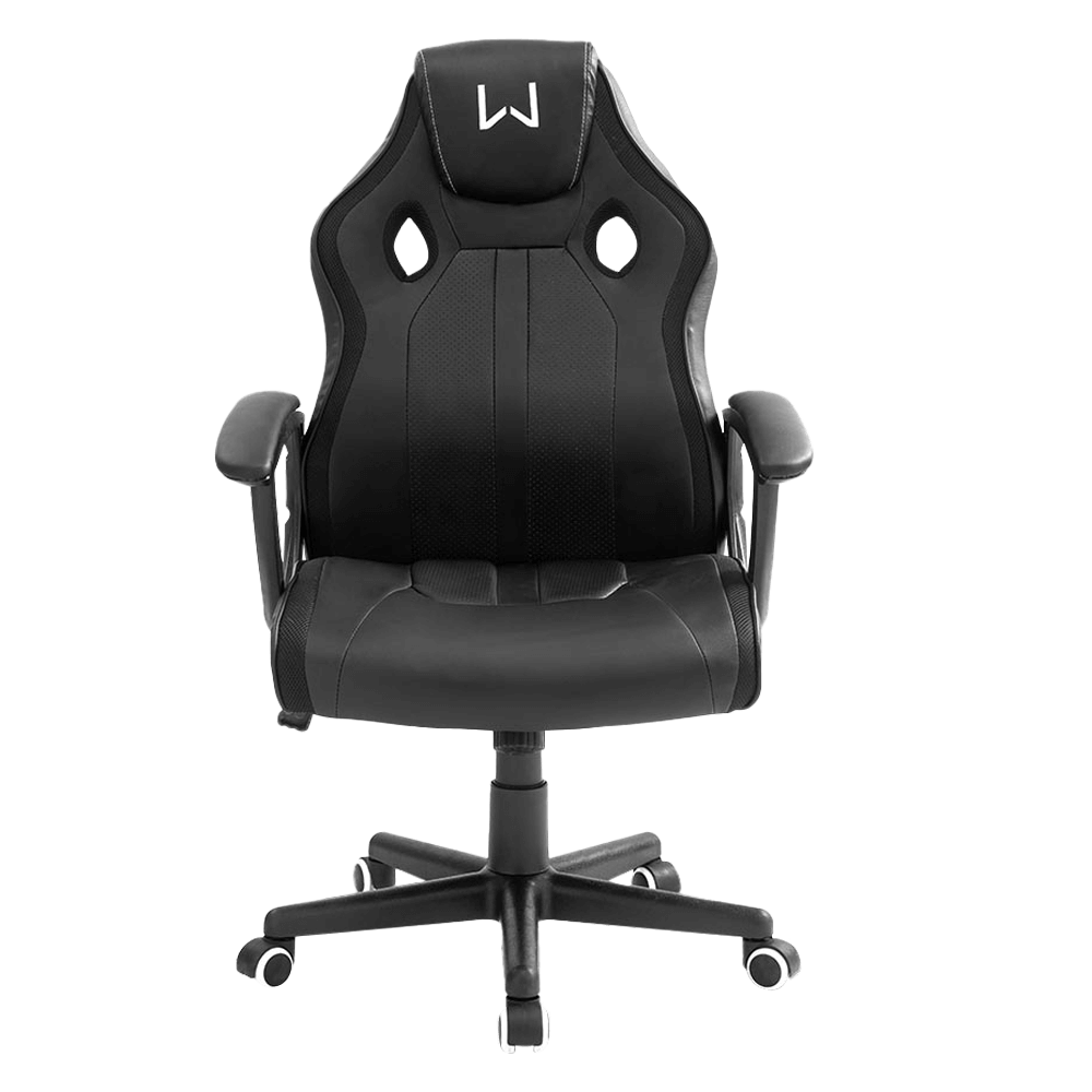Silla Gamer Reclinable Warrior Karna Negra Multilaser GA201 Comsucre Online