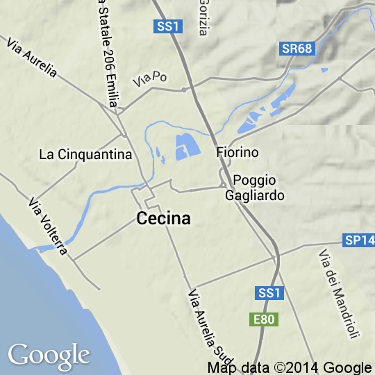 Cecina Italie Carte Mappa di Cecina, Cartine Stradali e Foto Satellitari