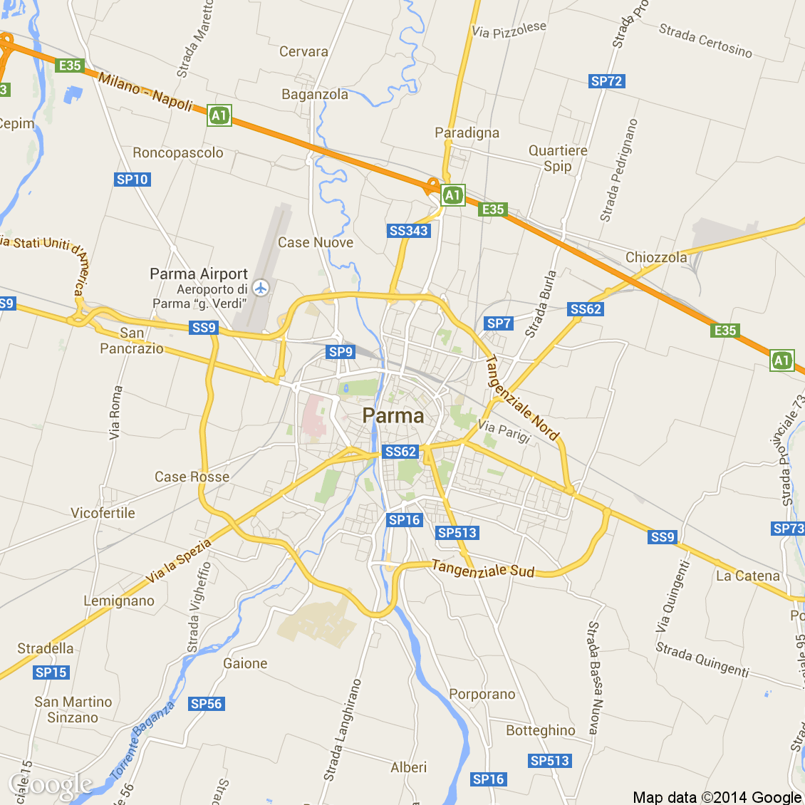 Collection 97+ Images Where Is Parma Italy On A Map Excellent