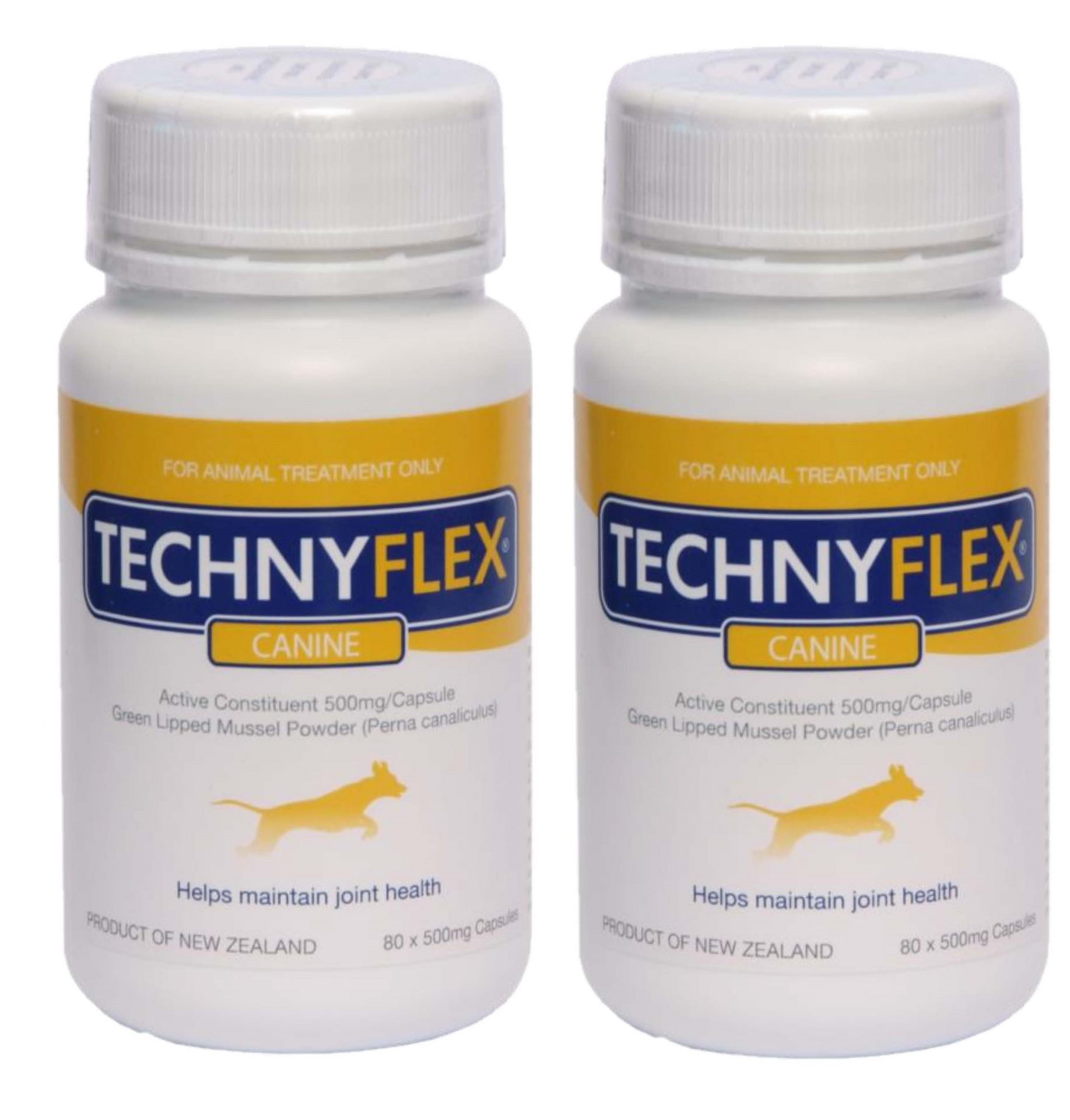 Technyflex Canine 80 capsules 2 pack Dog Joint Supplements COMVET